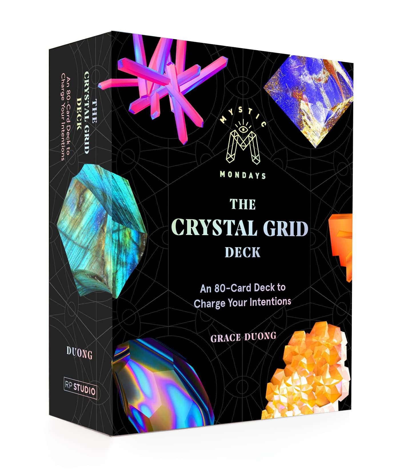 Mystic Mondays: The Crystal Grid Deck: An 80Card Deck to Charge Your Intentions,New