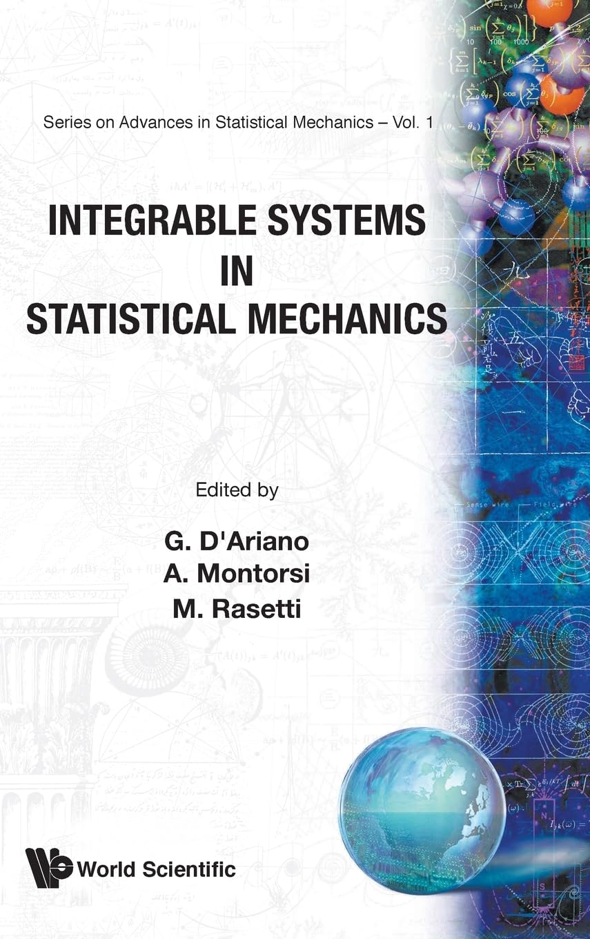 INTEGRABLE SYSTEMS IN STATISTICAL MECHANICS (Advances in Statistical Mechanics),Used