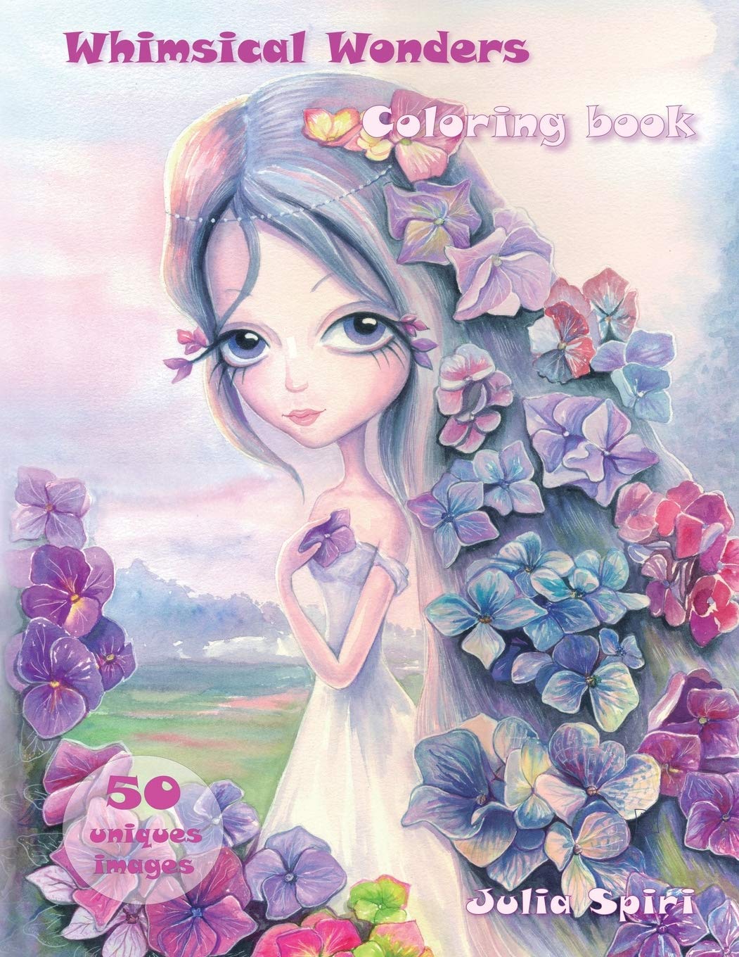 Whimsical Wonders: Coloring book,Used