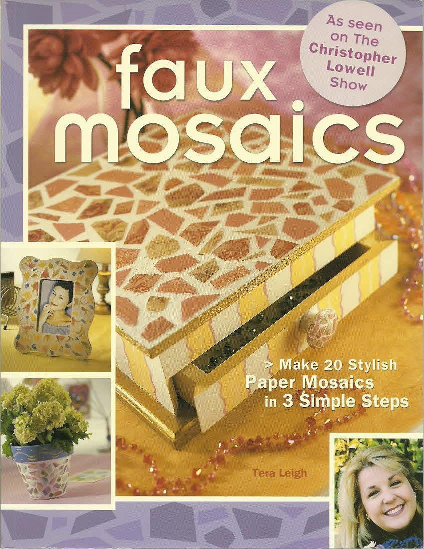 Faux Mosaics: Make 20 Stylish Paper Mosaics in 3 Simple Steps,Used