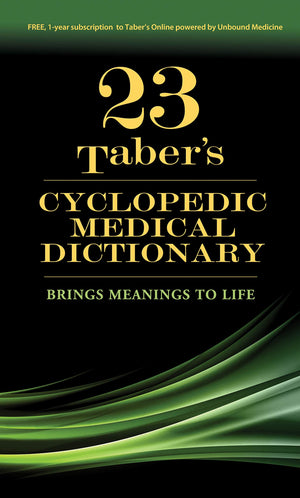 Taber'S Cyclopedic Medical Dictionary