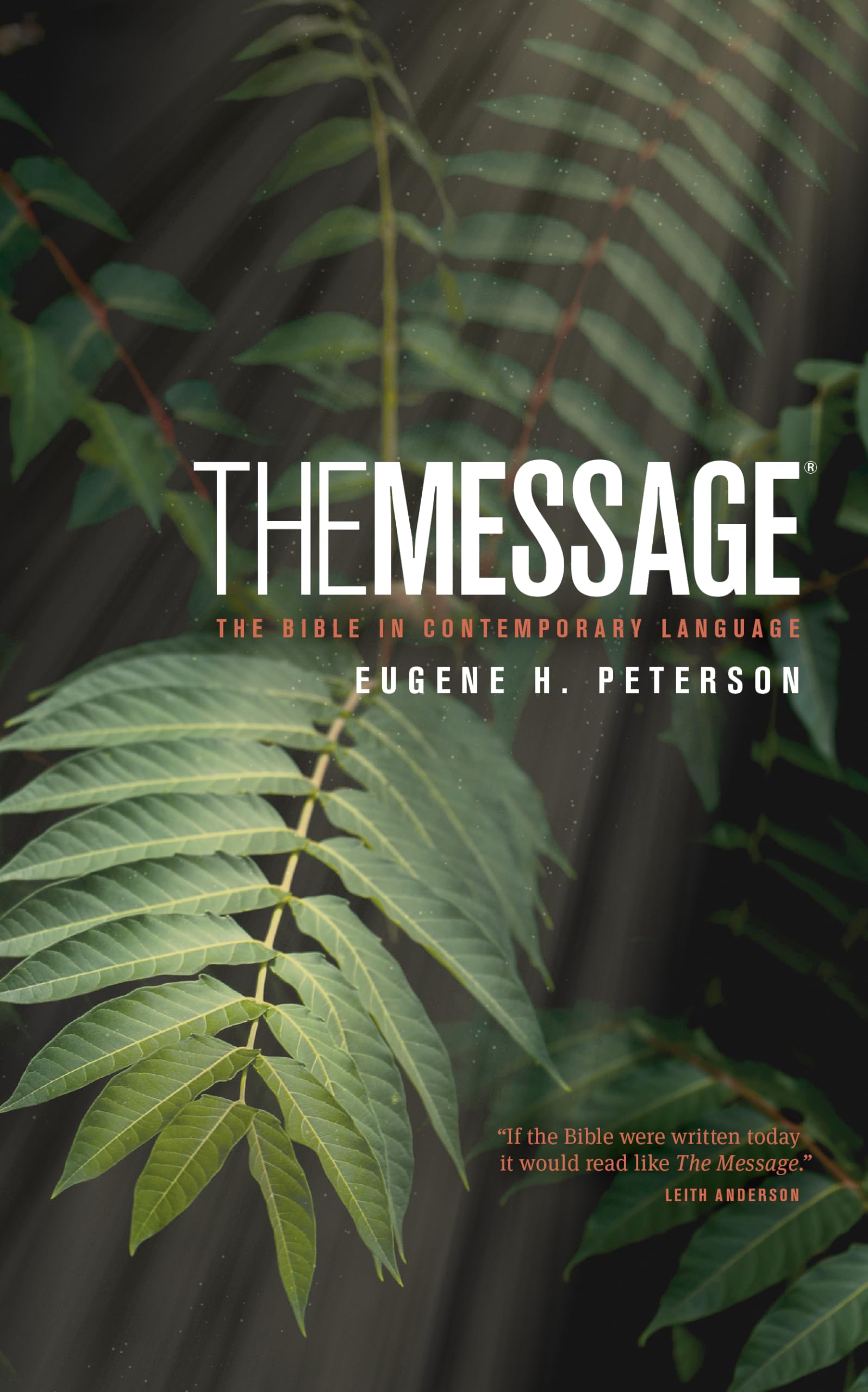 The Message Personal Size (Hardcover): The Bible In Contemporary Language,Used