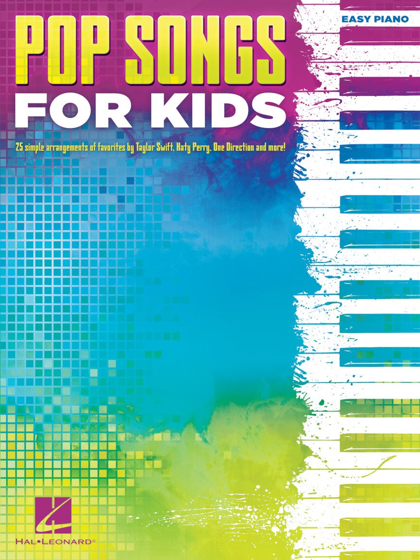 Pop Songs for Kids  Easy Piano Songbook  25 Fun and Popular Songs for Young Pianists  Beginner Sheet Music for Piano and Keyboa,Used