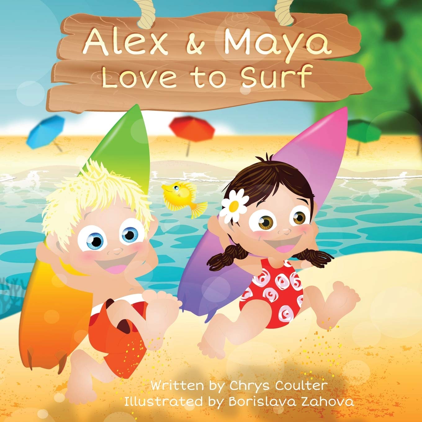 Alex & Maya Love to Surf,Used