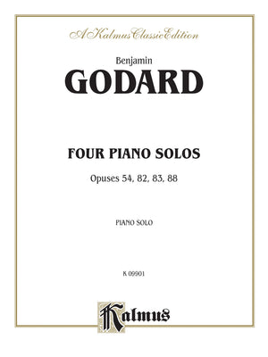 Four Piano Solos: Mazurka, Op. 54; Renouveau, Op. 82; Au Matin, Op. 83; Fifth Valse, Op. 88 (Kalmus Edition),Used