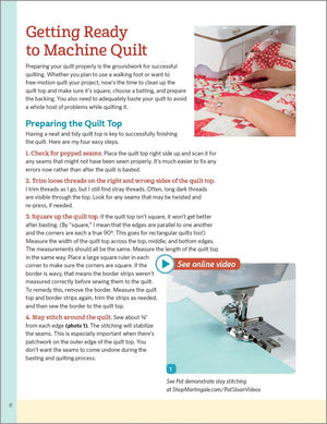 Pat Sloan's Teach Me to Machine Quilt: Learn the Basics of Walking Foot and FreeMotion Quilting,New