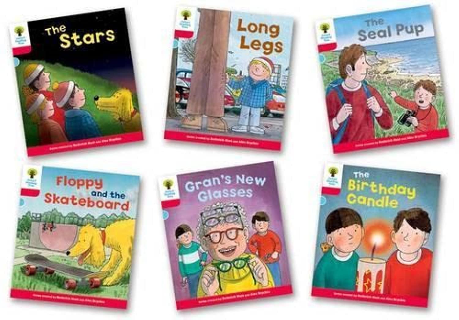 Oxford Reading Tree Biff, Chip and Kipper Level 4. Decode and Develop: Mixed Pack of 6,Used