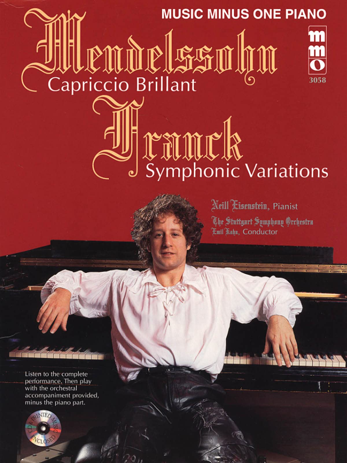 Mendelssohn  Capriccio Brilliant & Franck  Variations Symphoniques: Music Minus One Piano,New