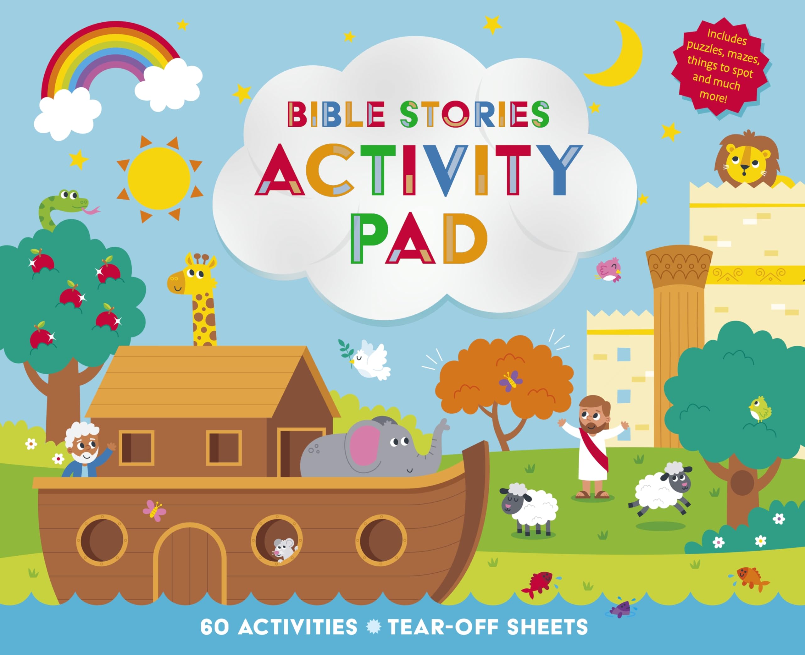 Bible Stories Activity Pad: 60 Activities For 5 Years And Under