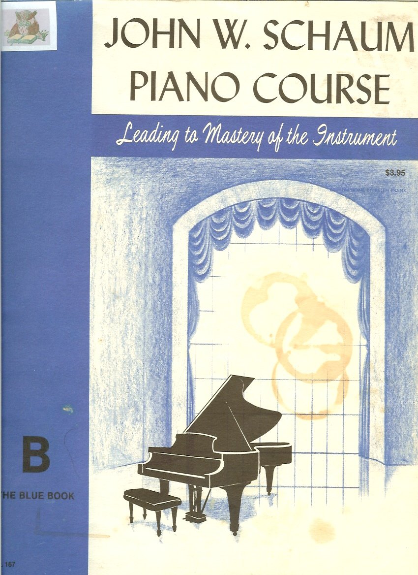 John W. Schaum Piano Course: B  The Blue Book,Used