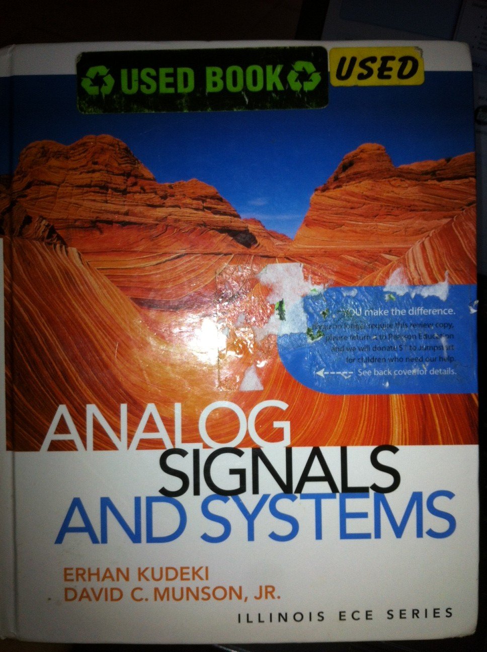 Analog Signals and Systems,Used
