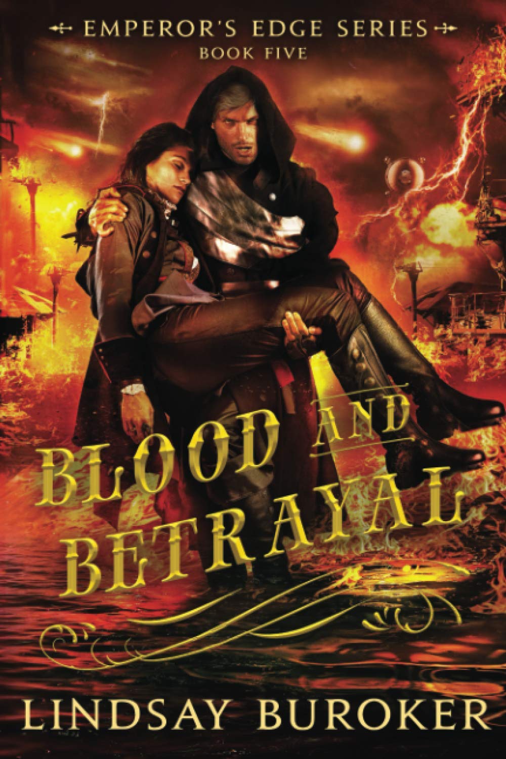 Blood and Betrayal (Emperor's Edge Fantasy Adventure),Used