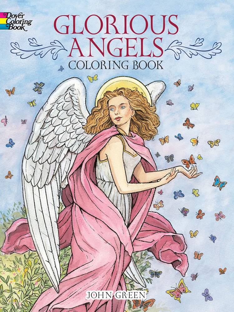 Glorious Angels Coloring Book (Dover Religious Coloring Book),Used