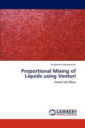 Proportional Mixing of Liquids using Venturi: Venturi Jet Mixer,Used