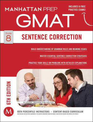 GMAT Sentence Correction (Manhattan Prep GMAT Strategy Guides),Used