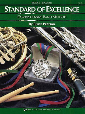 W23CL  Standard of Excellence Book 3  Clarinet,Used