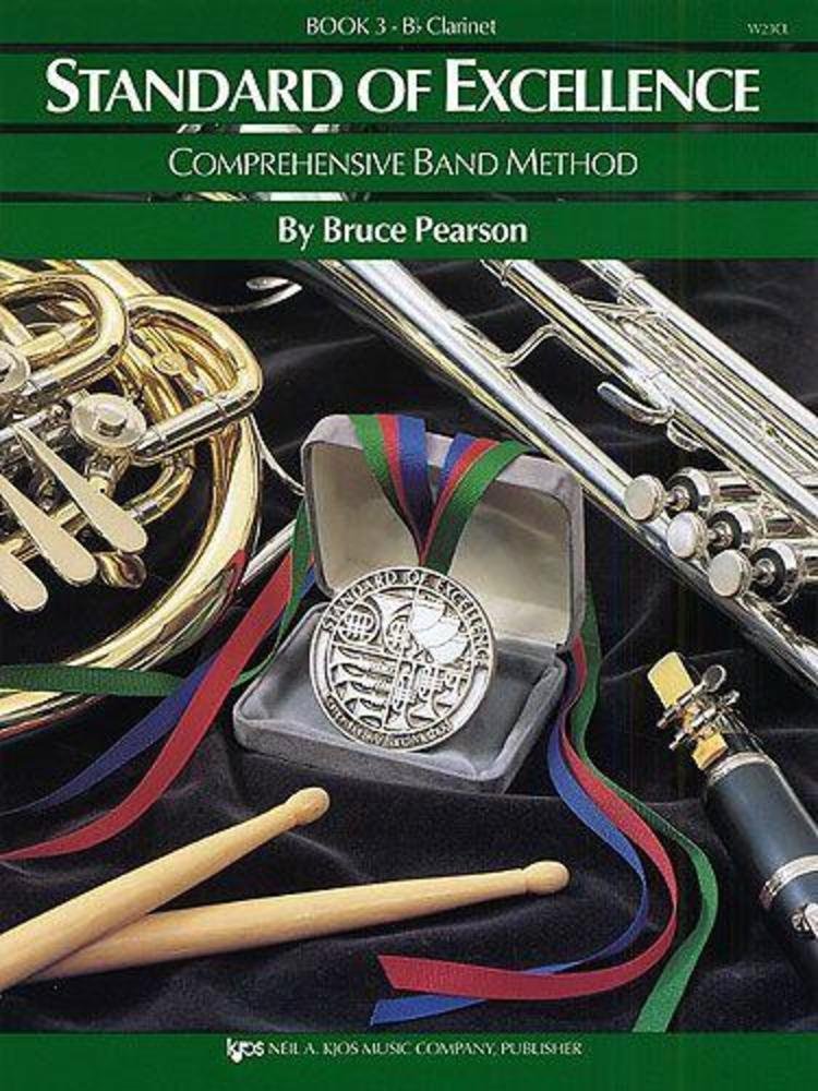 W23CL  Standard of Excellence Book 3  Clarinet,Used