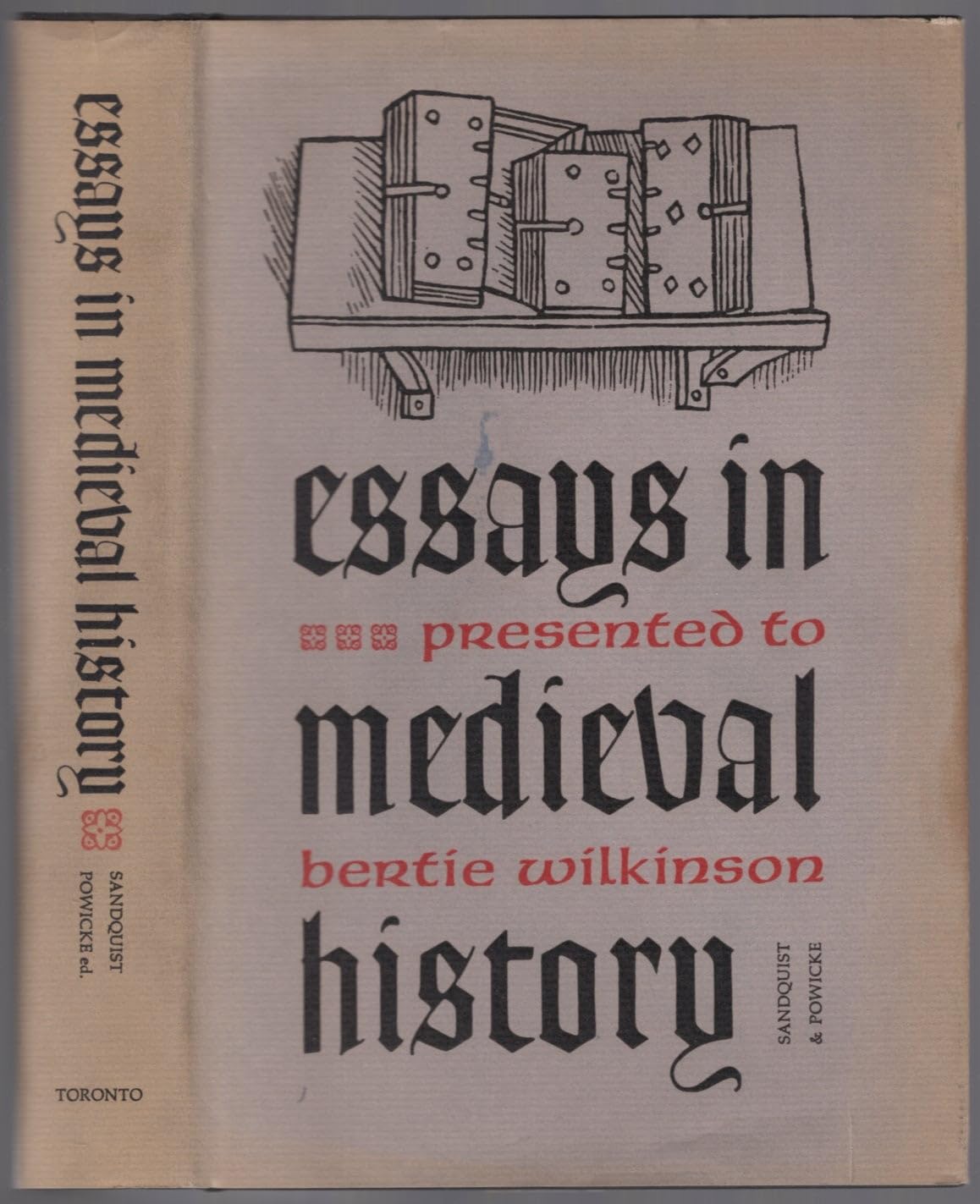 Essays in medieval history presented to Bertie Wilkinson,Used