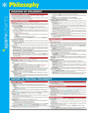 Philosophy SparkCharts (Volume 52),Used