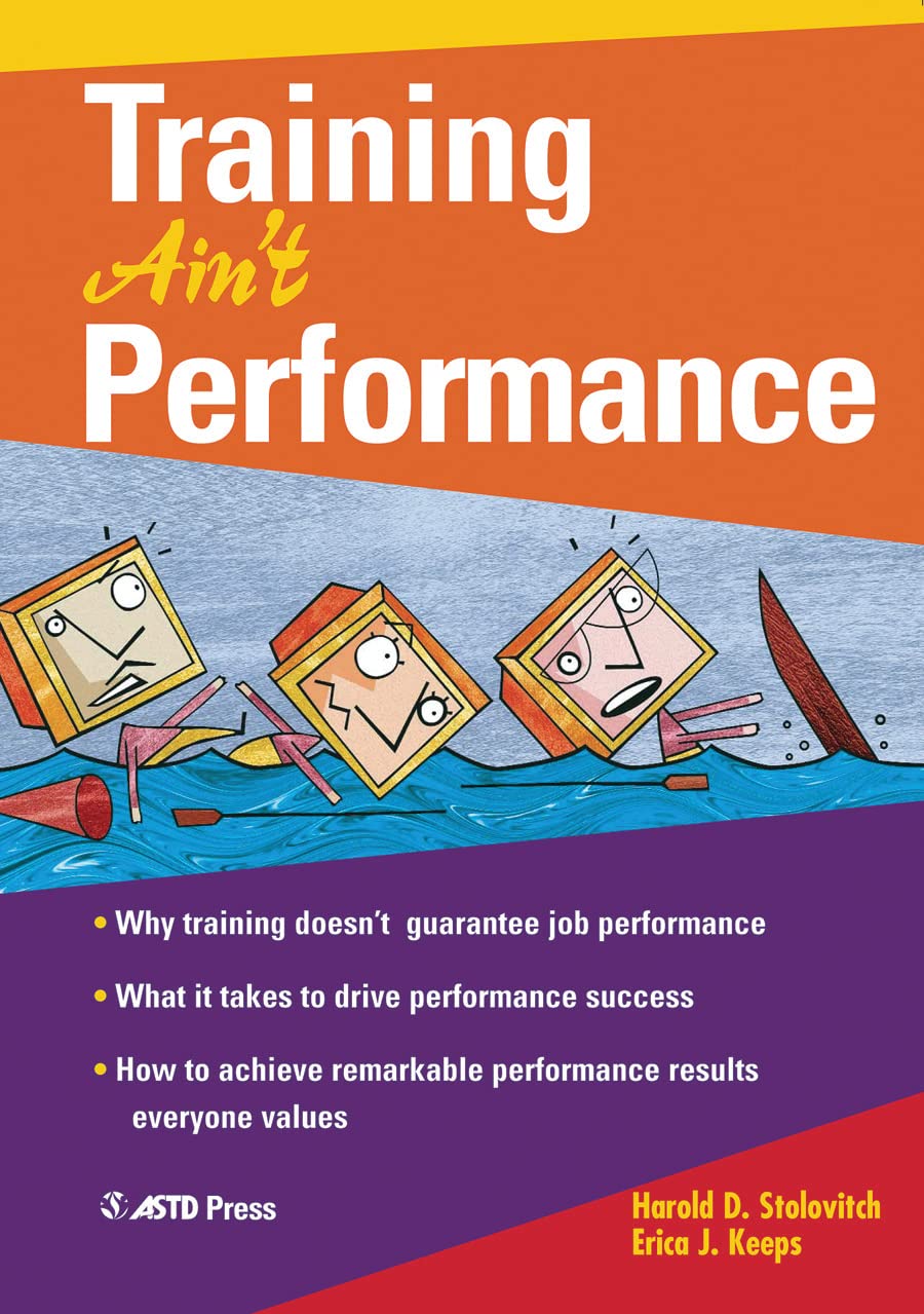 Training Ain't Performance,New