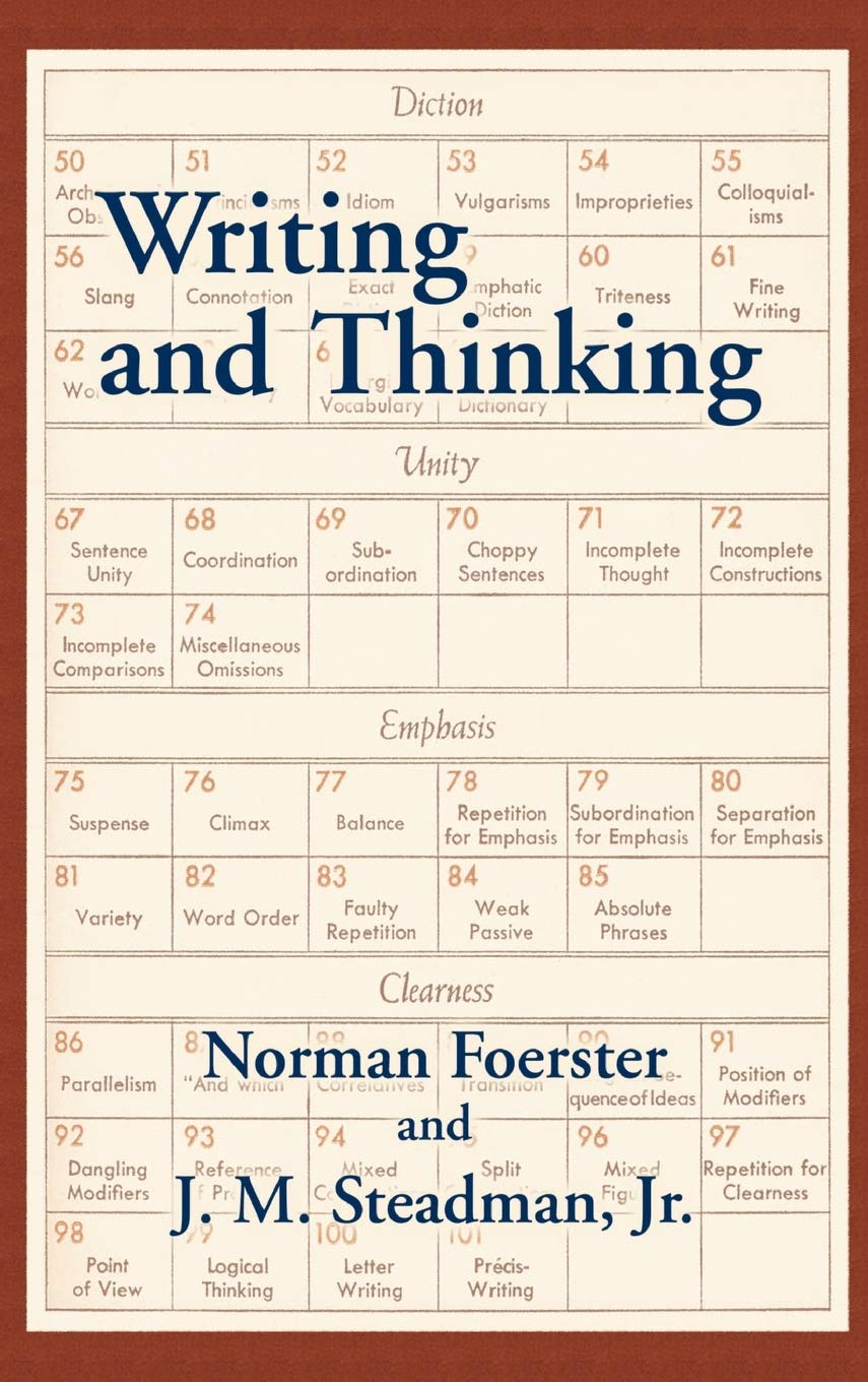 Writing and Thinking: A Handbook of Composition and Revision,Used