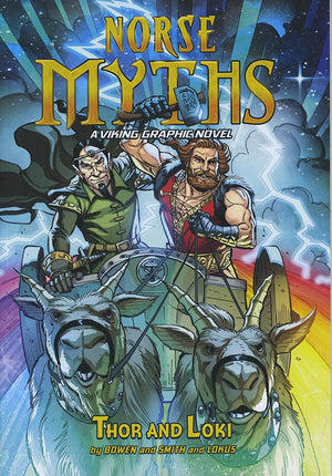 Loki and Thor: A Viking Graphic Novel (Norse Myths),Used