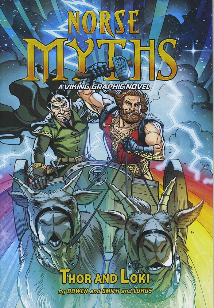 Loki and Thor: A Viking Graphic Novel (Norse Myths),Used