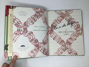 Elsie De Wolfe: A Decorative Life: (Panache)-used