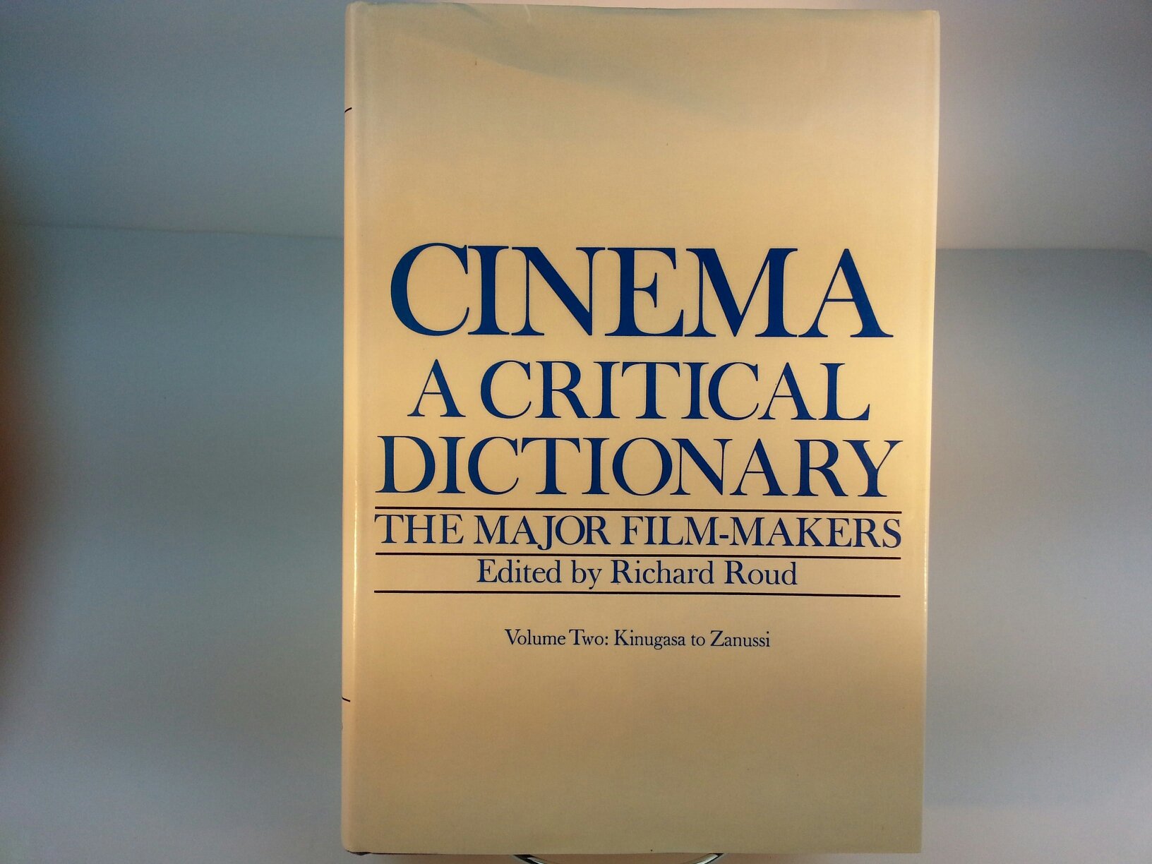 Cinema: A Critical Dictionary (2 Volume Set),New