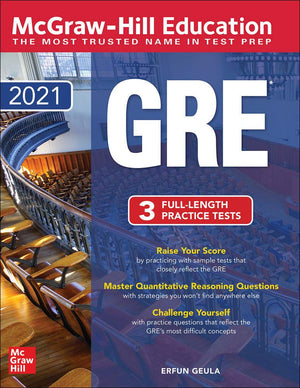 McGrawHill Education GRE 2021,Used