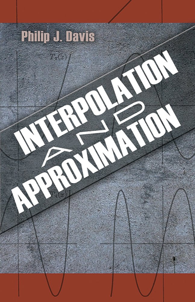 Interpolation and Approximation (Dover Books on Mathematics),Used