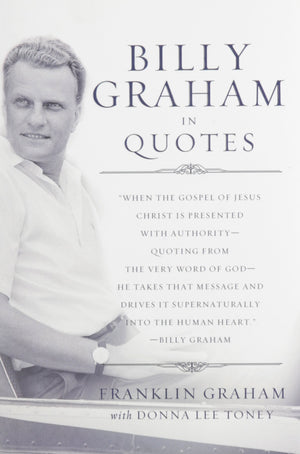 Billy Graham in Quotes,Used