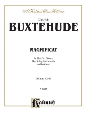 Magnificat Anima Mea: SAATB (Latin Language Edition), Full Score (Kalmus Edition) (Latin Edition),Used