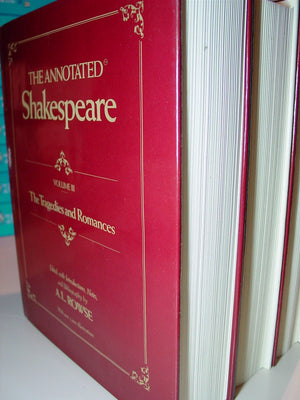 The Annotated Shakespeare: The Comedies, Histories, Sonnets and Other Poems, Tragedies and Romances Complete (Three Volume Set i,Used