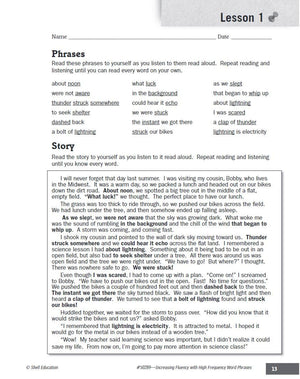 Increasing Fluency with High Frequency Word Phrases Grade 5 (Increasing Fluency Using High Frequency Word Phrases),Used