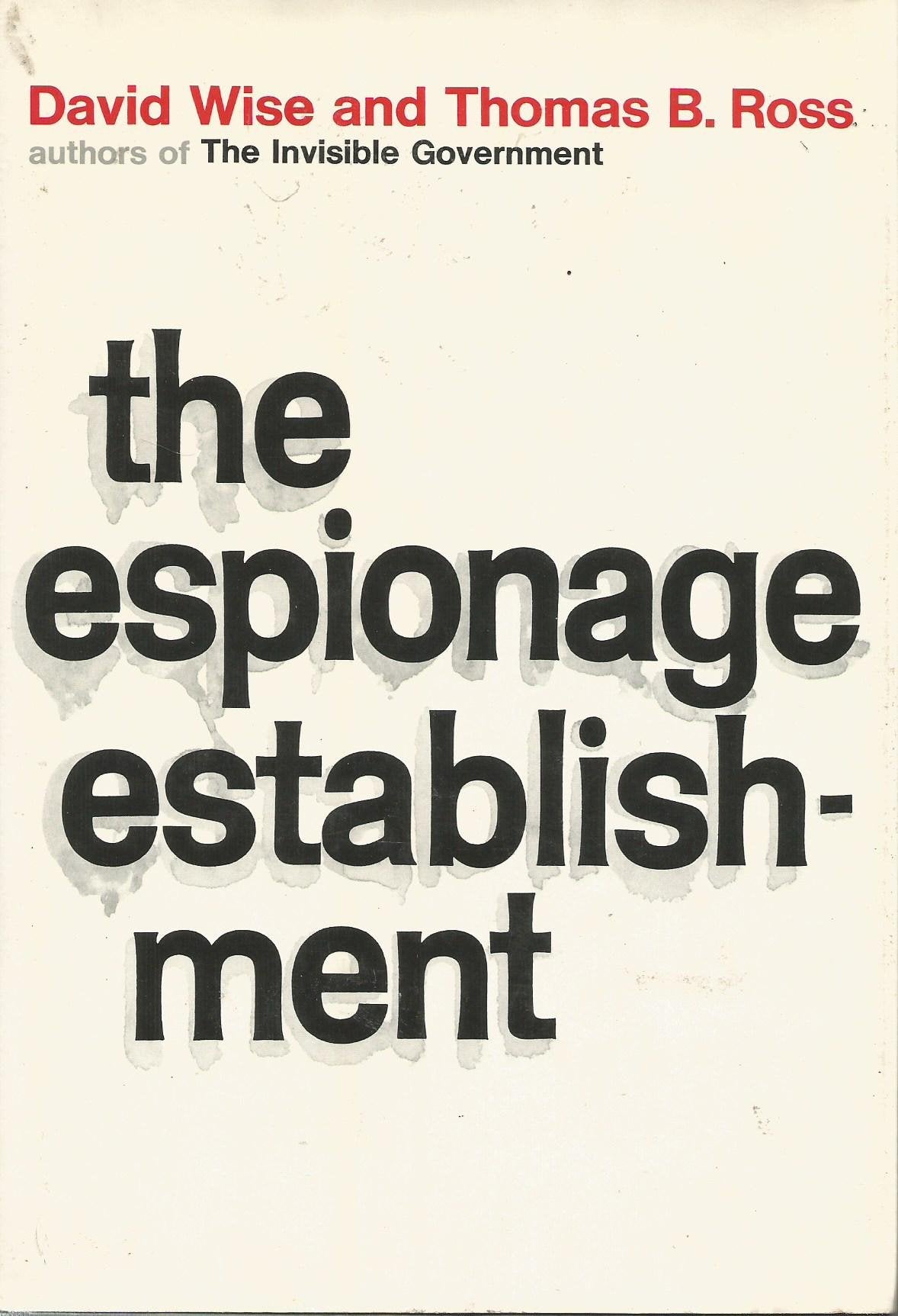 The Espionage Establishment,Used