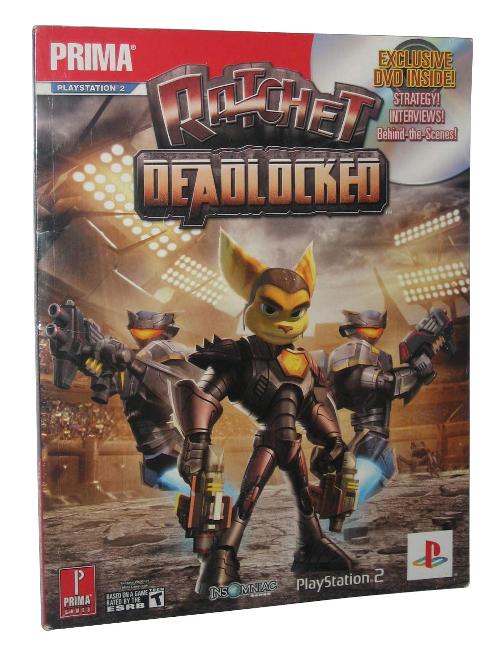 Ratchet: Deadlocked (with DVD) (Prima Official Game Guide),Used