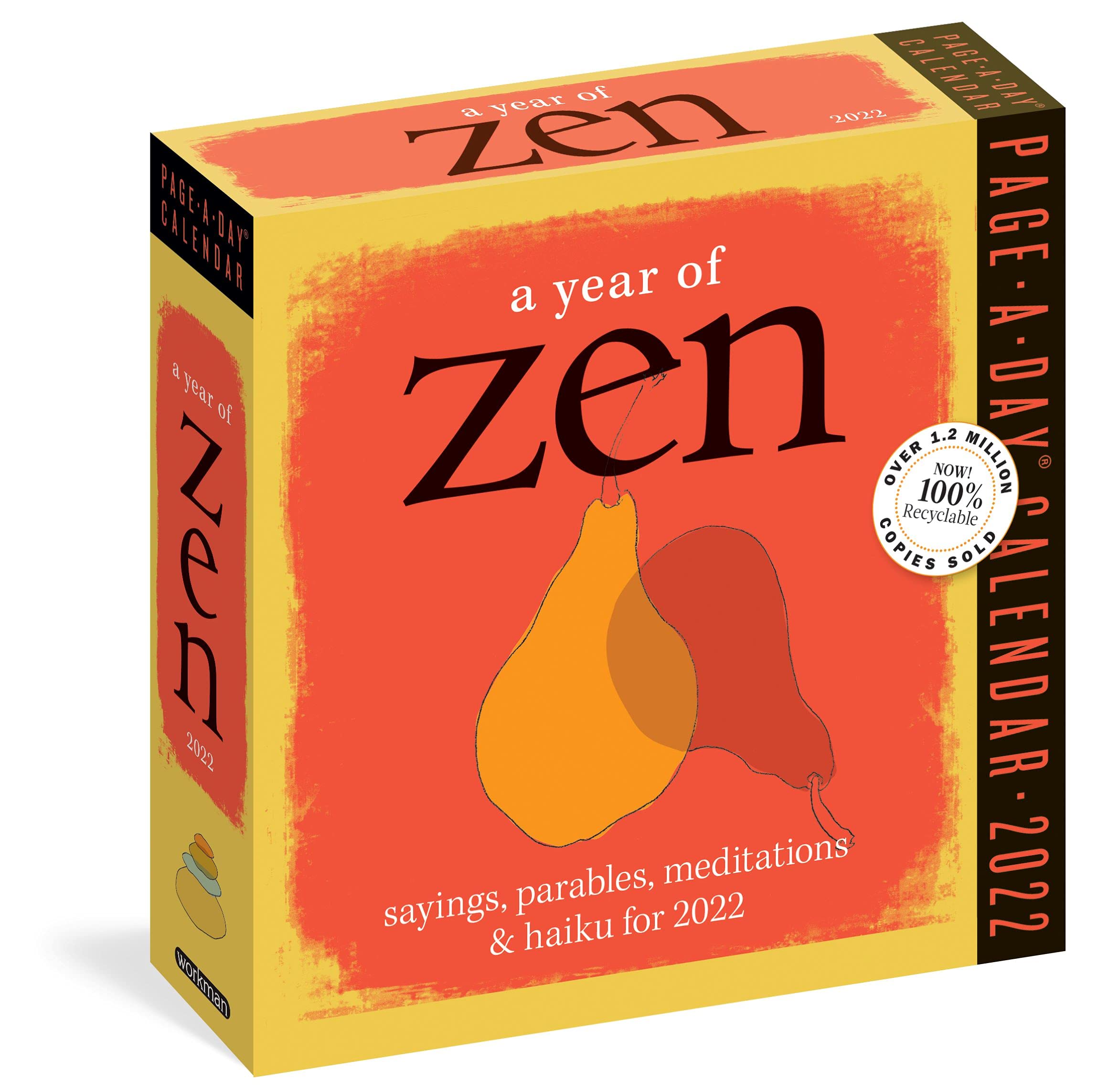 A Year of Zen PageADay Calendar 2022: Sayings, Parables, Meditations & Haiku for 2022,Used