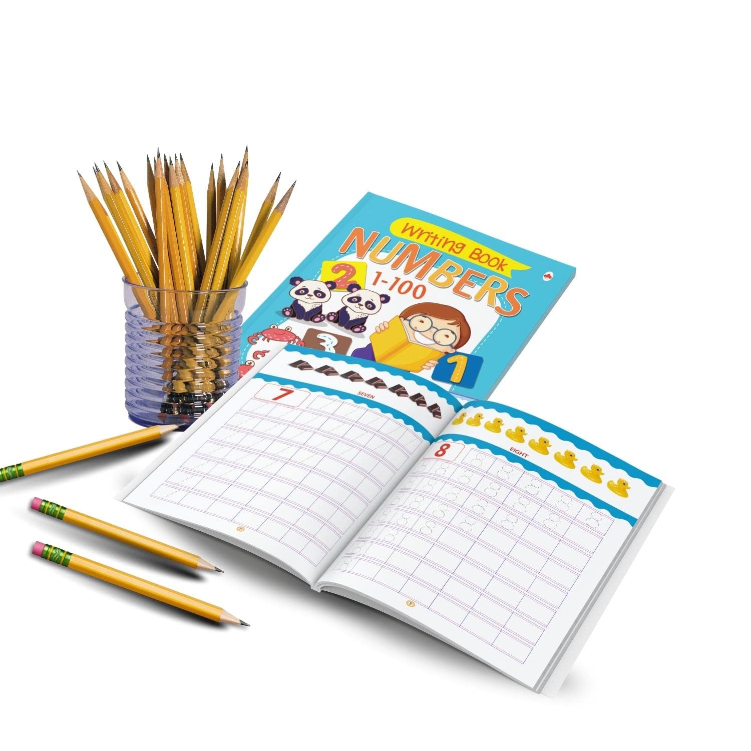 Numbers Writing Book 1-100 (Practice)