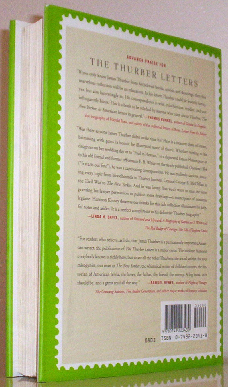 The Thurber Letters: The Wit, Wisdom, and Surprising Life of James Thurber,Used