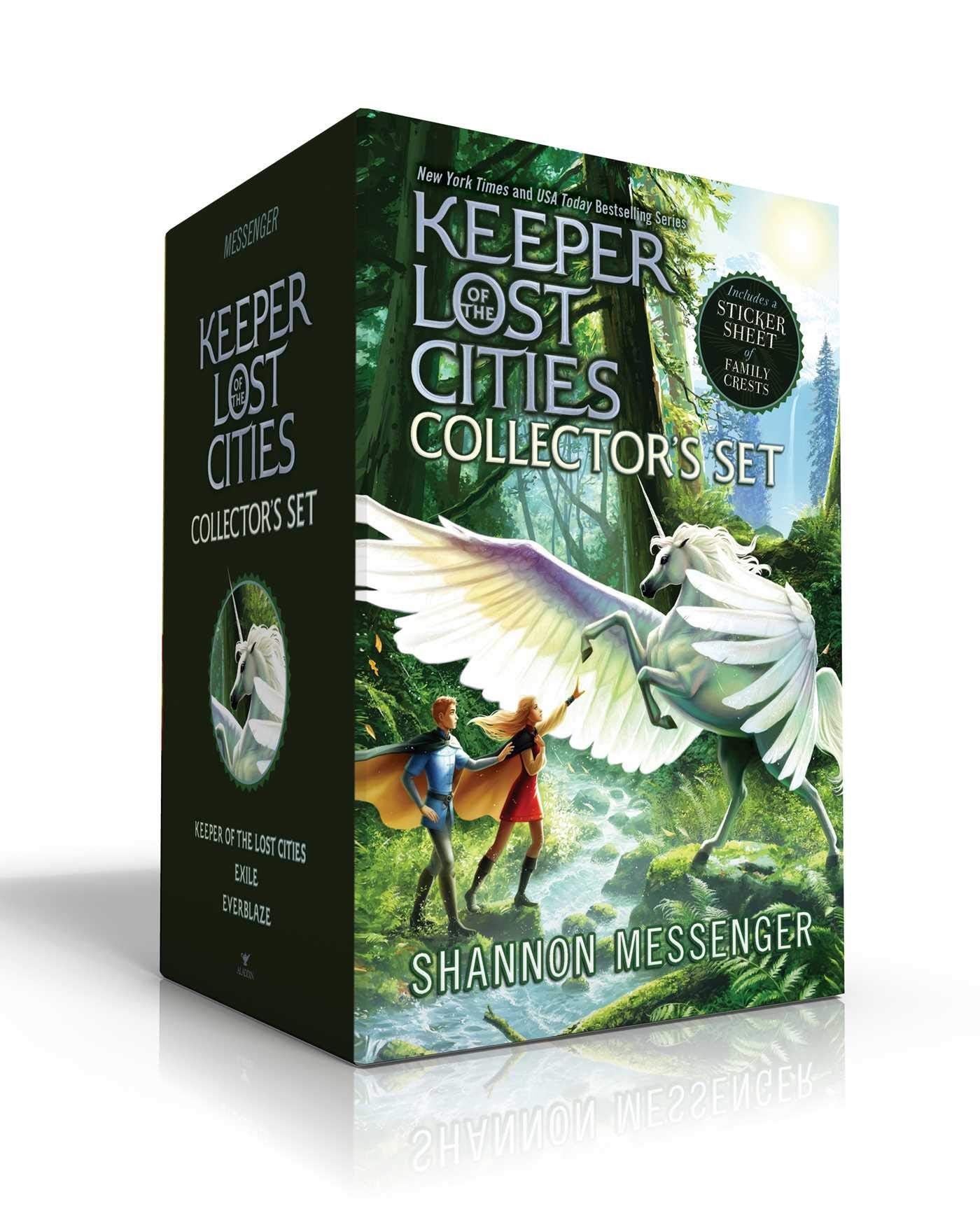 Keeper of the Lost Cities Collector's Set (Includes a sticker sheet of family crests) (Boxed Set): Keeper of the Lost Cities; Ex,New