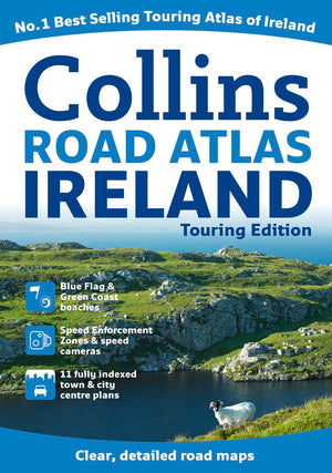 Collins Road Atlas Ireland: Touring Edition (Collins Travel Guides),Used