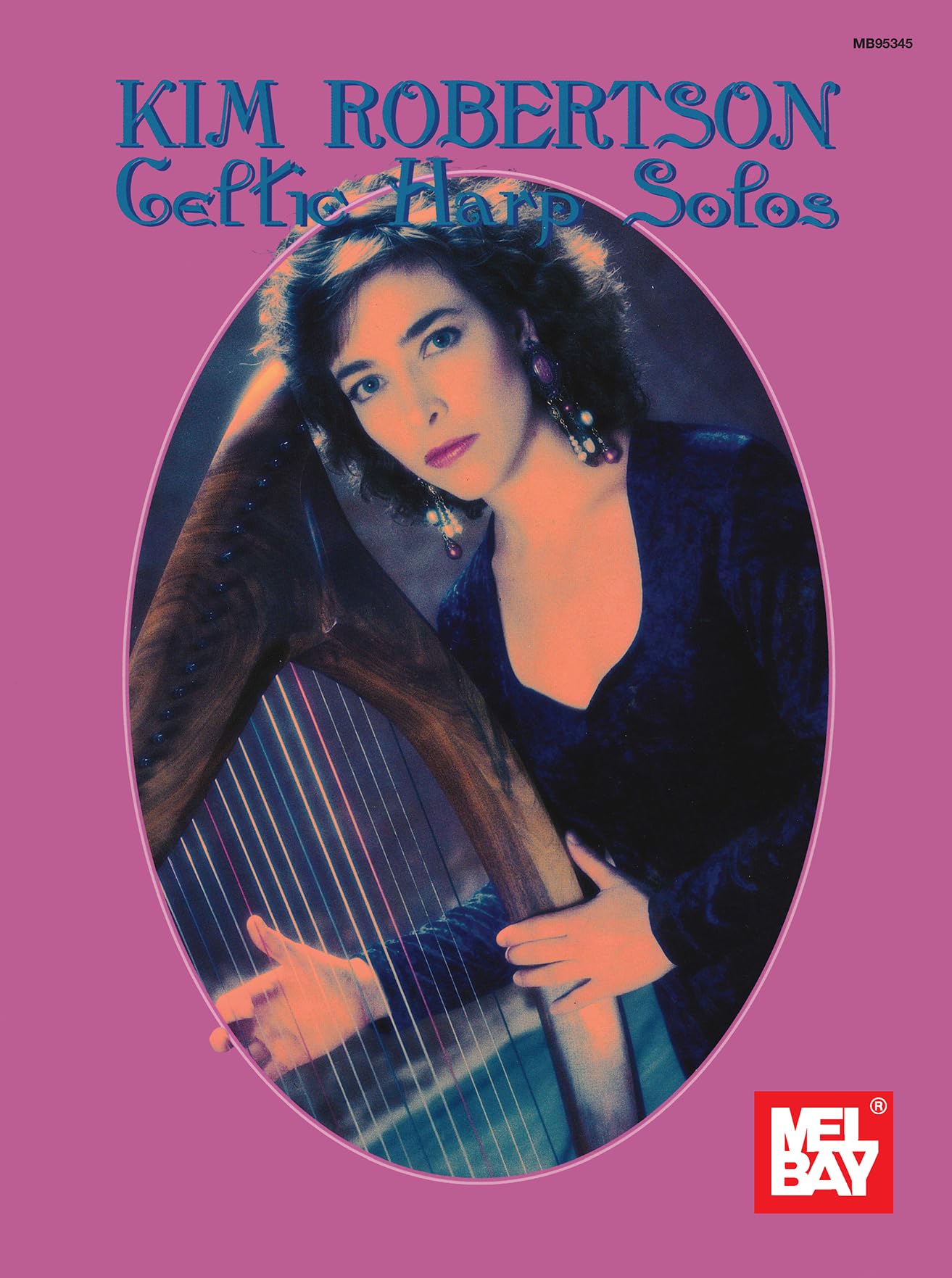 Mel Bay Kim Robertson: Celtic Harp Solos,Used