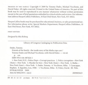 Friends Of The Family: The Inside Story Of The Mafia Cops Case,New