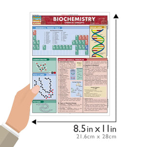 Biochemistry QuickStudy Laminated Reference Guide (QuickStudy Academic),Used