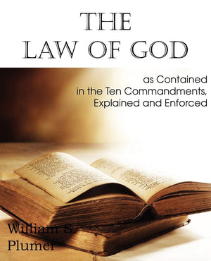 Law Of God As Contained In The Ten Commandments,Used