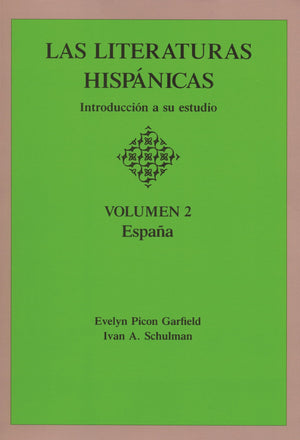 Las Literaturas Hispanicas: Introduccion A Su Estudio (Volumen 2 : Espana) (Spanish Edition),Used