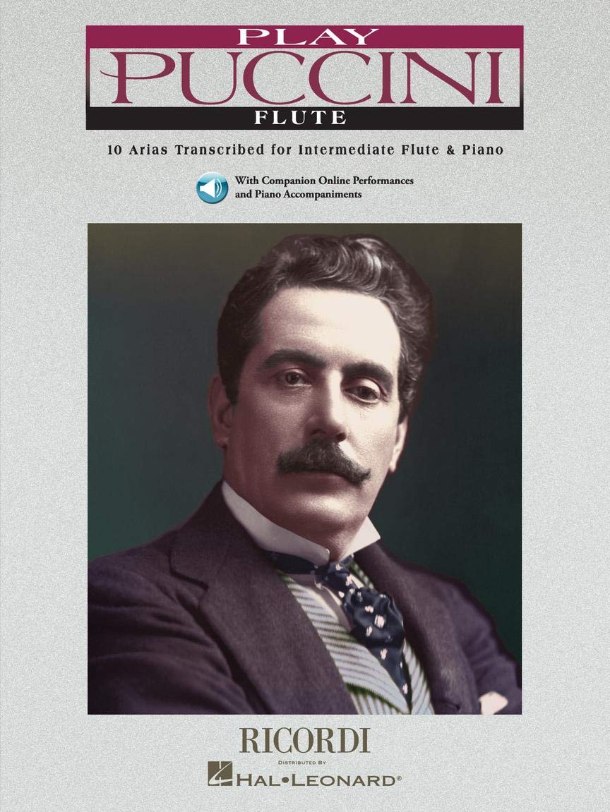 Play Puccini: 10 Arias Transcribed for Flute & Piano