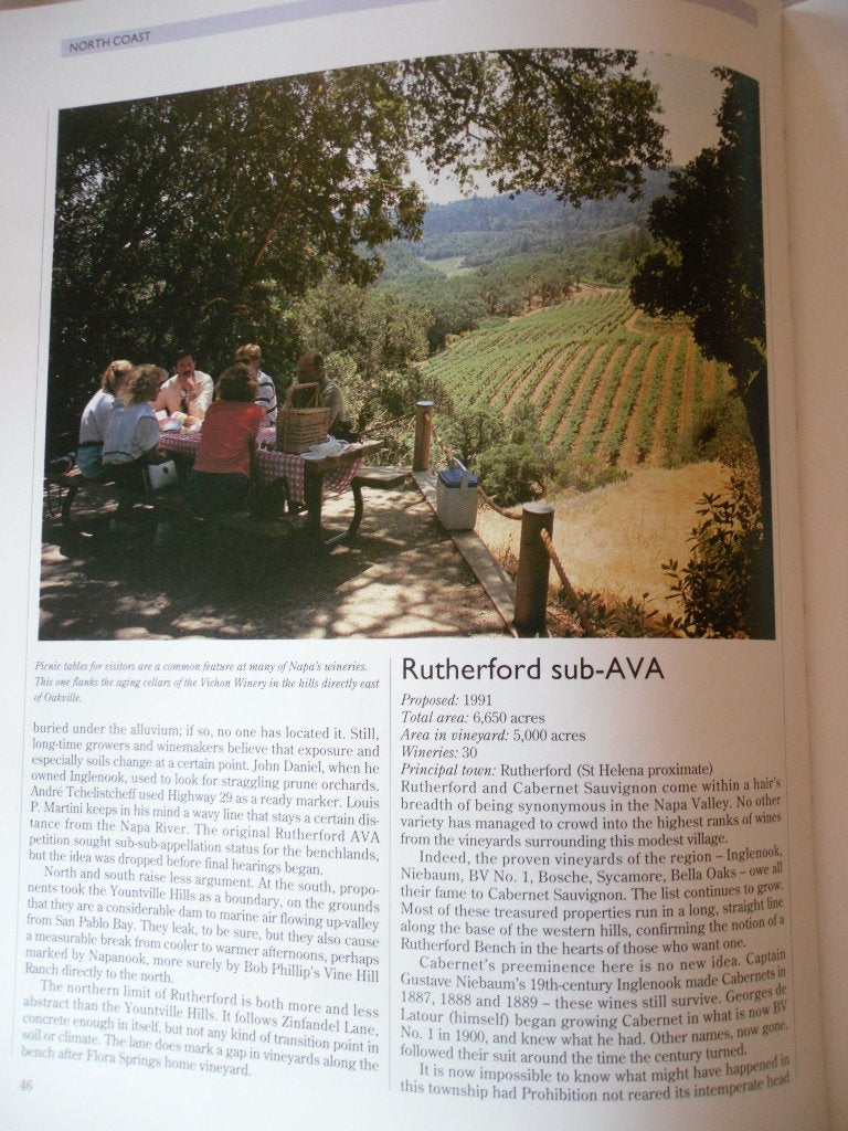 Wine Atlas of California and the Pacific Northwest: A Traveler's Guide to the Vineyards,Used