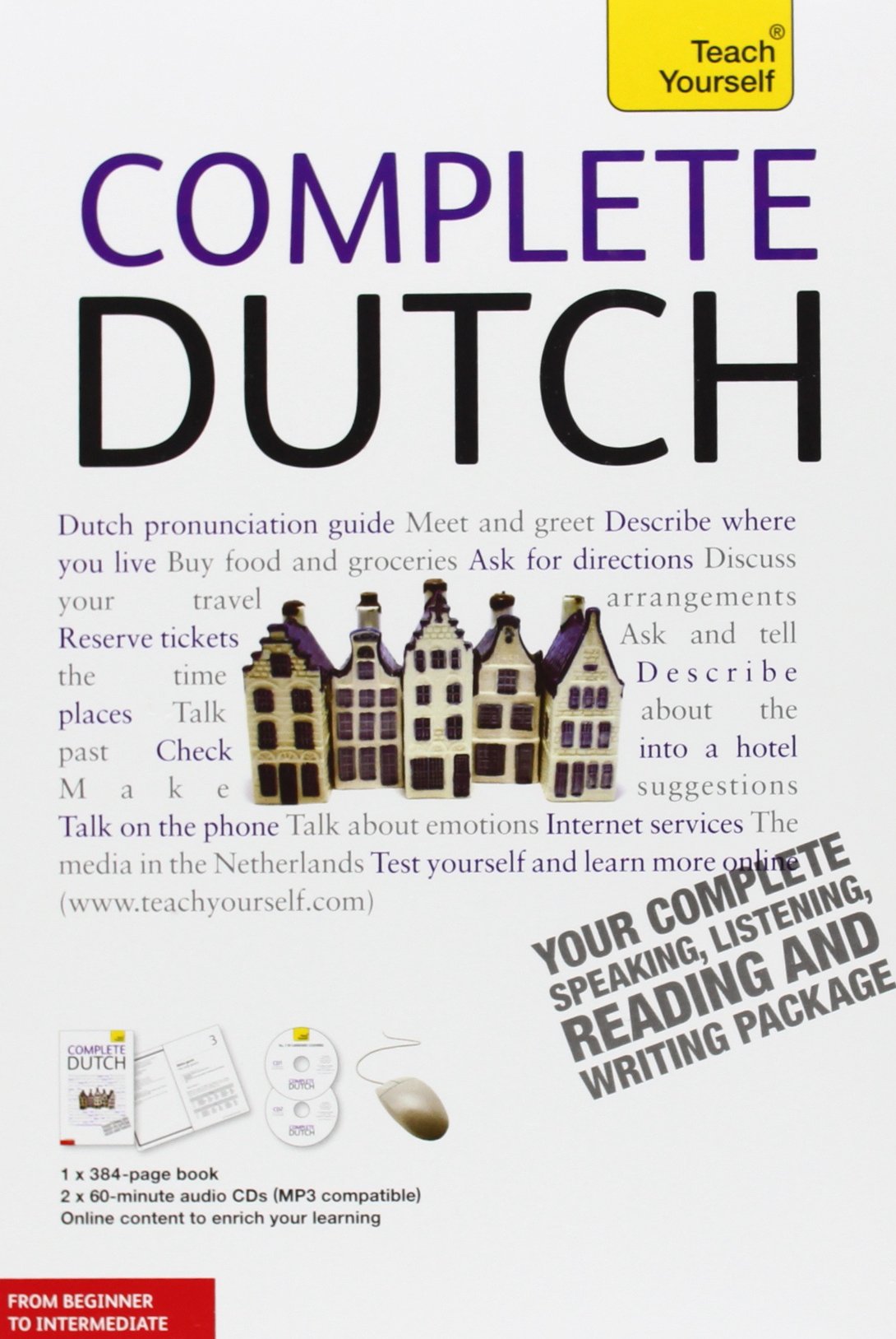 Complete Dutch With Two Audio Cds: A Teach Yourself Guide (Ty: Language Guides),Used